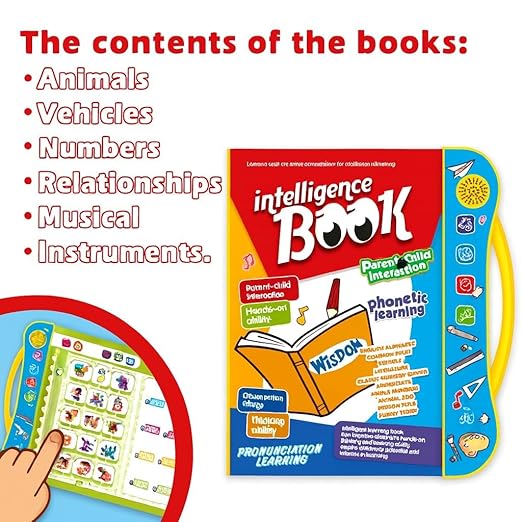 Intelligence Sound Book for Children — Interactive Learning Book