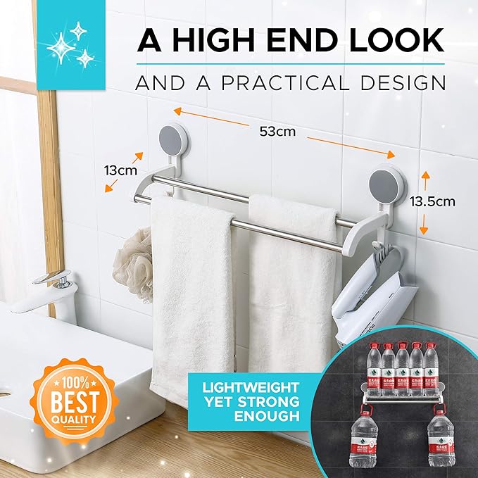Towel Napkin Holder Bar for Bathroom and Kitchen