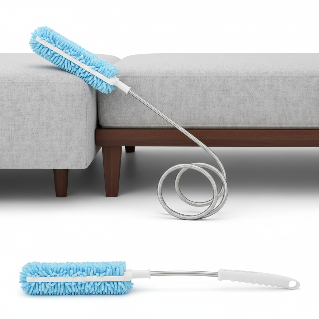Microfiber Gap Dust Brush flexible long handle cleaner